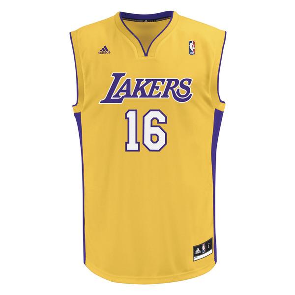 Foto Camiseta de hombre Los Ángeles Lakers Adidas