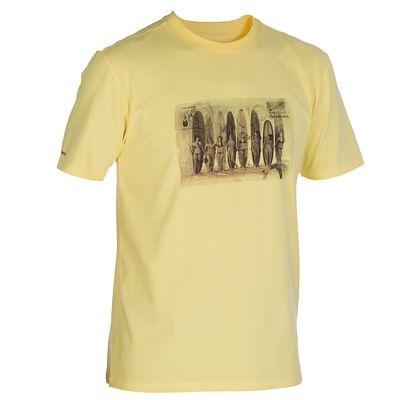 Foto Camiseta De Hombre Manga Corta Airmail Amarillo