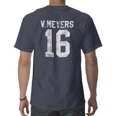 Foto Camiseta de los bombarderos de #16 V. Meyers Berlí