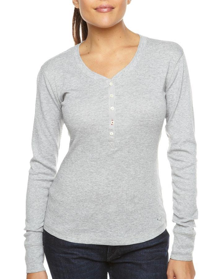 Foto Camiseta De Manga Larga Sioux De Roxy - Gris Heather