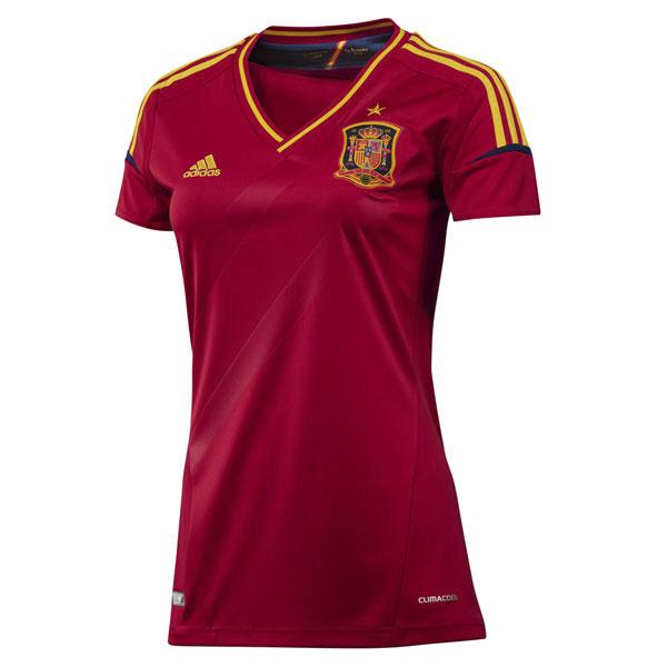 Foto Camiseta de mujer oficial FEF Eurocopa 2.012 Adidas