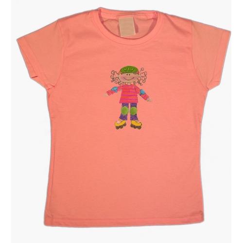 Foto Camiseta de niña personalizada manga corta