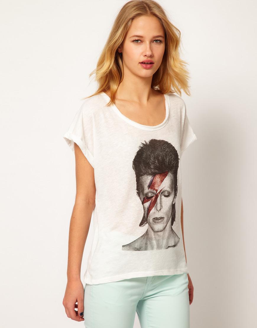 Foto Camiseta de punto irregular Ziggy de Selected Jet stream