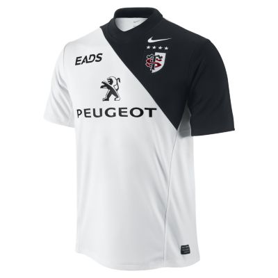 Foto Camiseta de rugby Toulouse Replica 2ª equipación – Hombre - Blanco/Negro - M