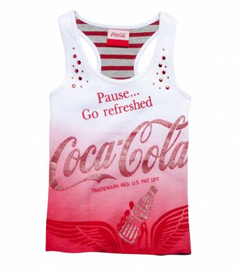 Foto Camiseta de tirantes COCA-COLA niña