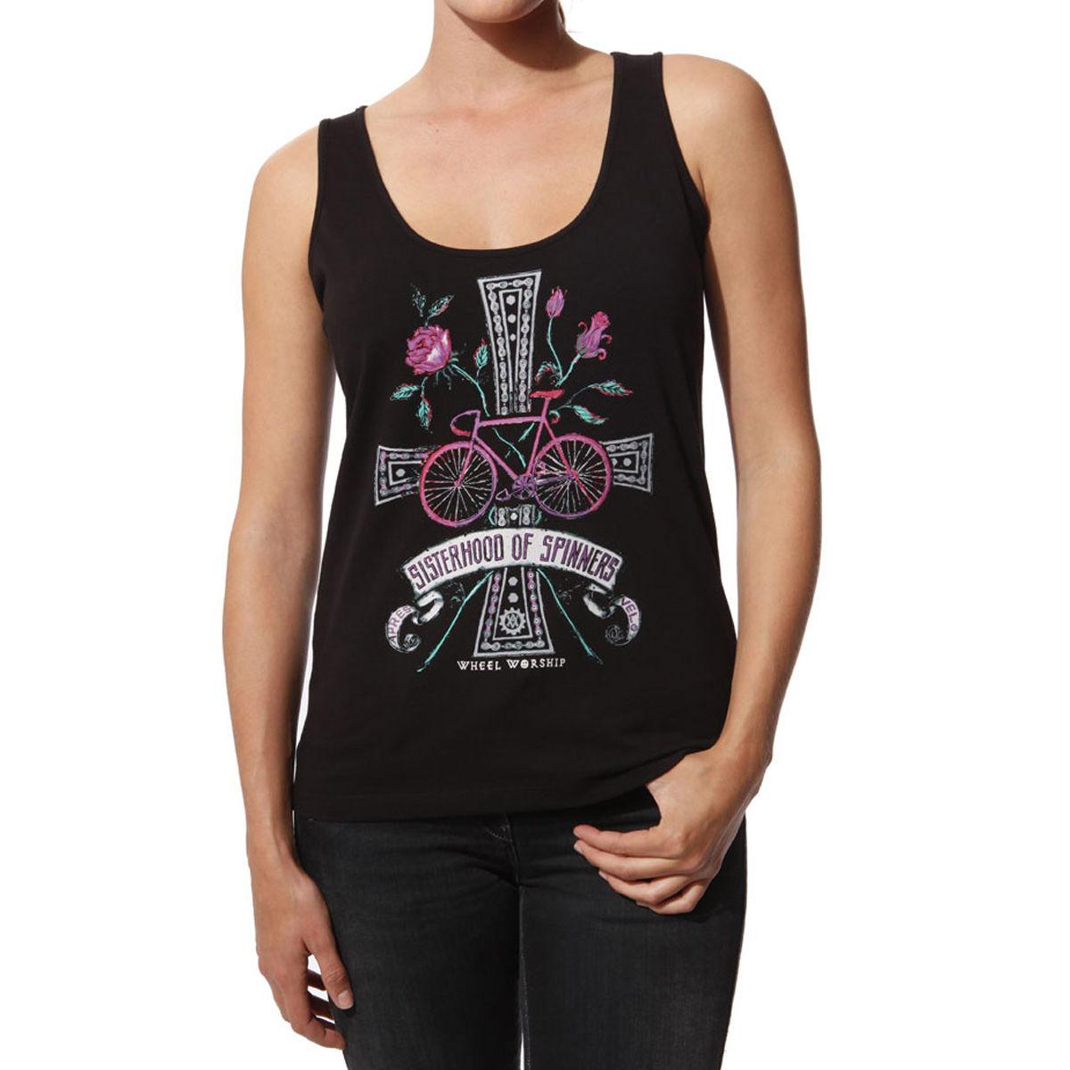 Foto Camiseta de tirantes para mujer Apres Velo - Spinners - Large Black