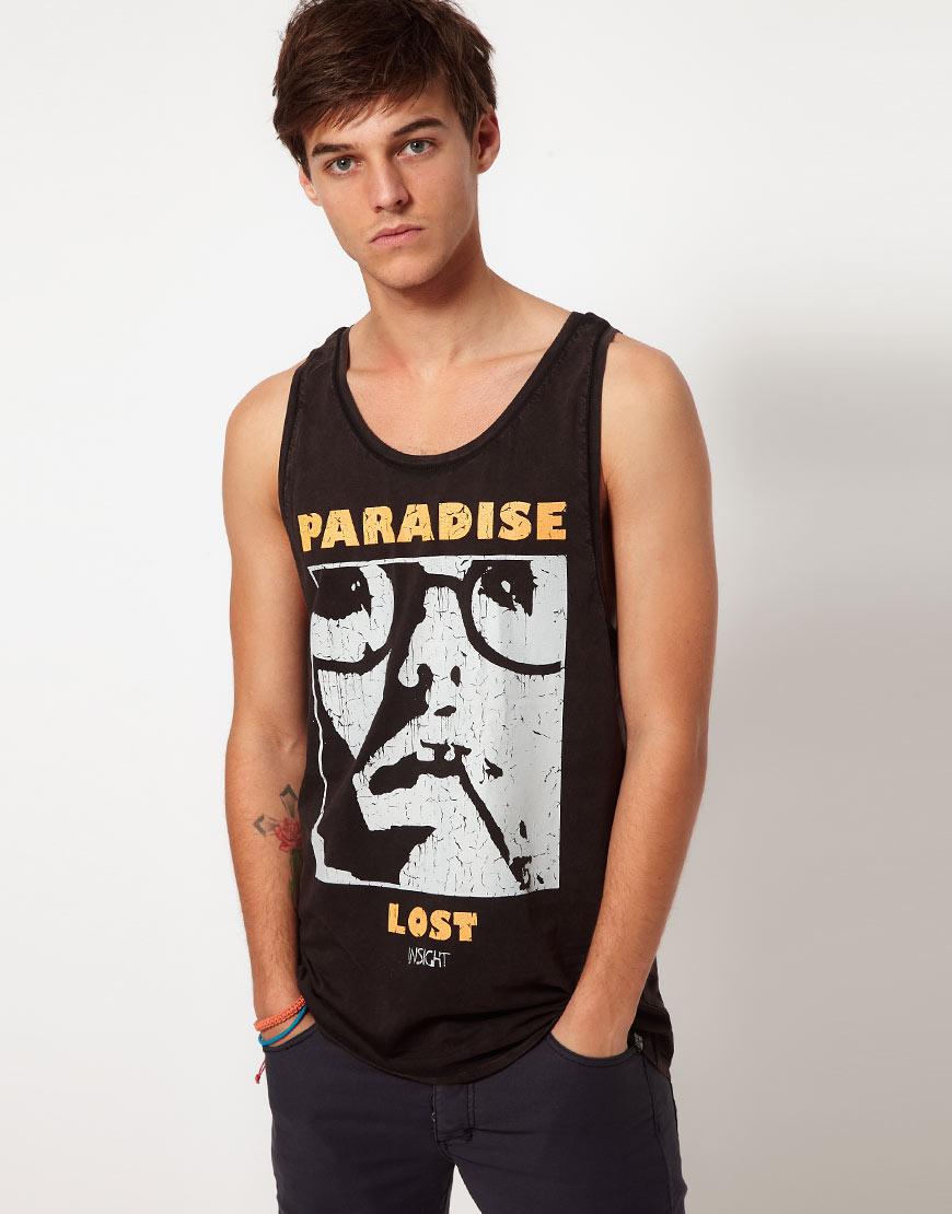 Foto Camiseta de tirantes Paradise Lost de Insight Negro