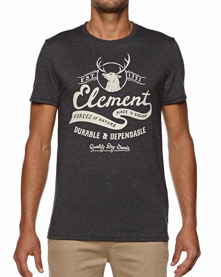 Foto Camiseta Deer De Element - Negro