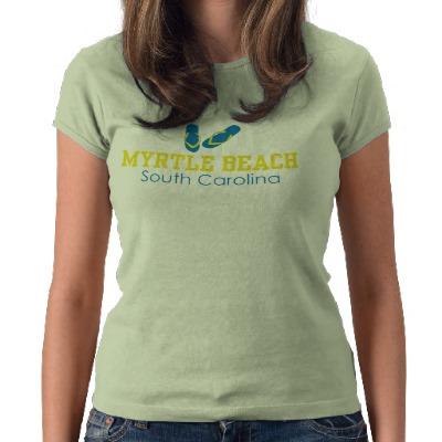 Foto Camiseta Del Color Claro De Myrtle Beach