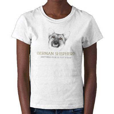 Foto Camiseta del pastor alemán
