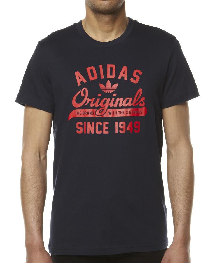 Foto Camiseta Deportiva De Adidas Originals - Azul Marino