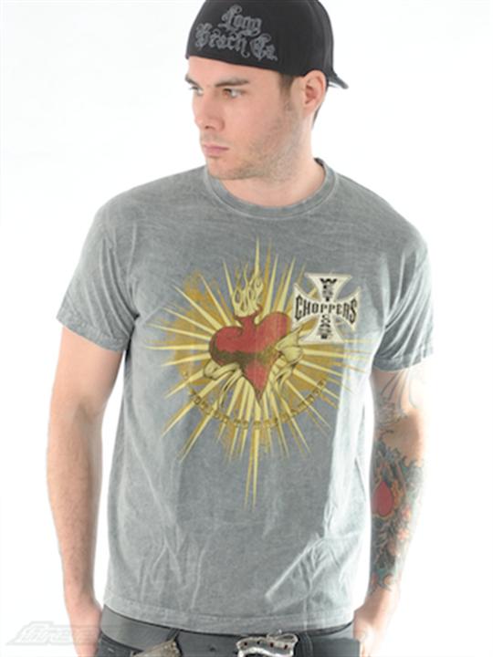 Foto Camiseta Devotion color Gris west coast choppers