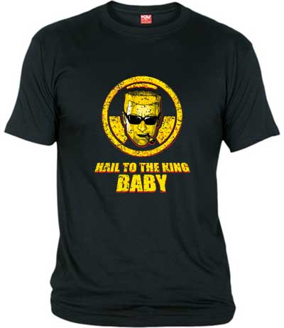 Foto camiseta duke - hail to the king baby