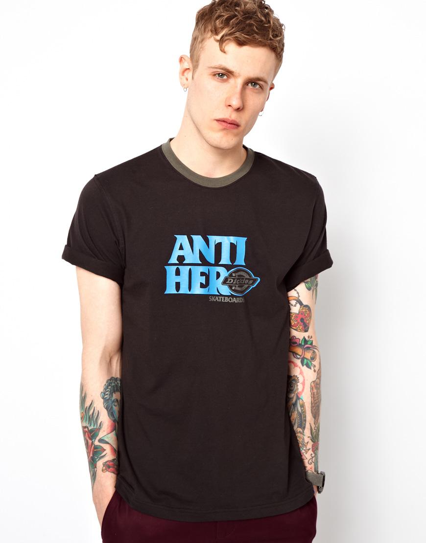 Foto Camiseta estampada Antihero Skateboards de Dickies Negro