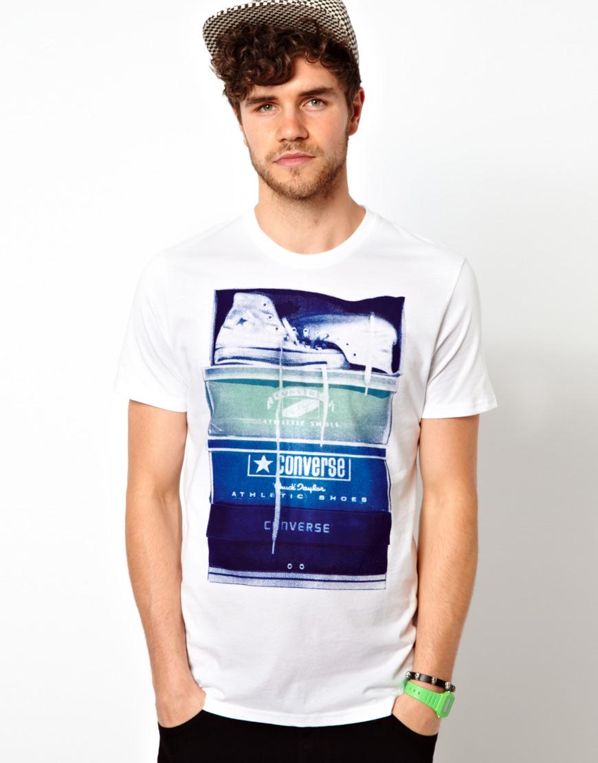 Foto Camiseta estampada Chuck de Converse Blanco