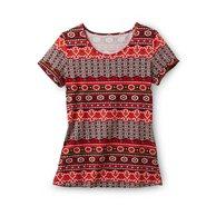 Foto Camiseta estampada, cuello redondo, mujer - Celaia