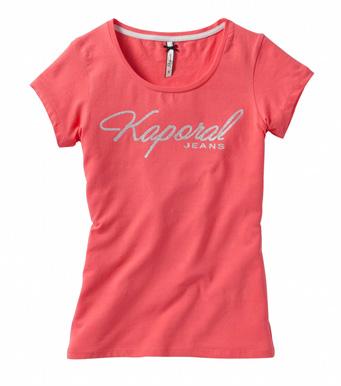 Foto Camiseta estampada manga corta mujer KAPORAL