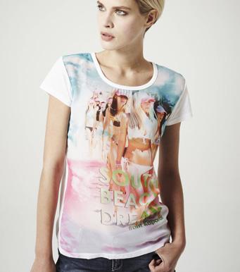 Foto Camiseta estampada mujer KAPORAL