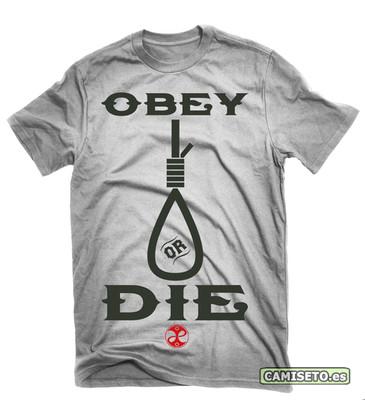 Foto Camiseta Fable Iii Obey Or Die (tallas L Y Xl)