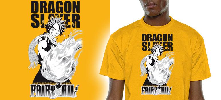 Foto Camiseta Fairy Tail - Dragon Slayer