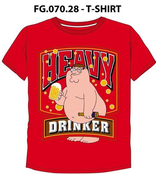Foto Camiseta family guy heavy drinker talla s