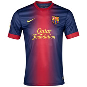 Foto Camiseta FC Barcelona 1ª 2012-13 -Junior-