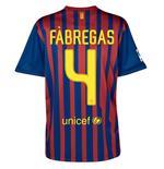 Foto Camiseta FC Barcelona Home 11/12 Fabregas 4 by Nike