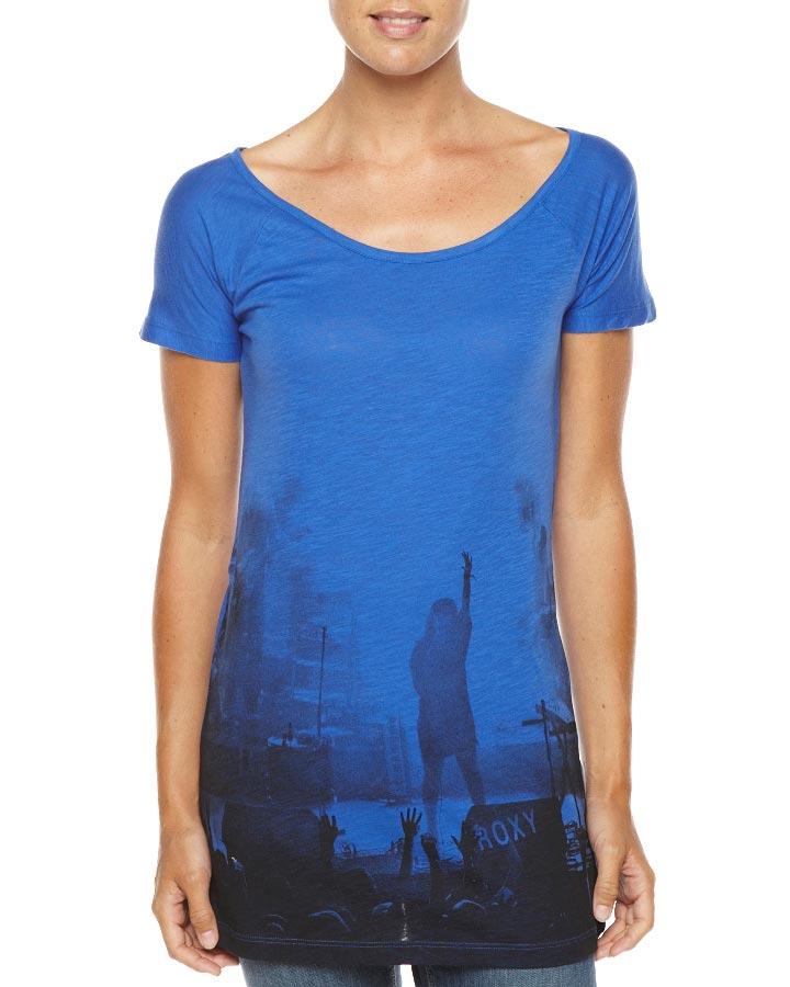 Foto Camiseta Forever Young De Roxy - Azul Chelsea