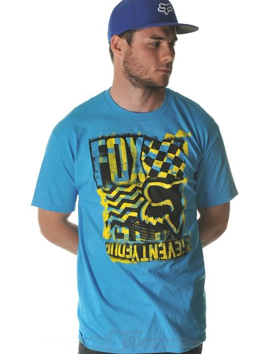 Foto Camiseta Fox Built Up Electric Azul