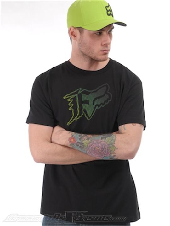 Foto Camiseta Fox Oxford negro-verde