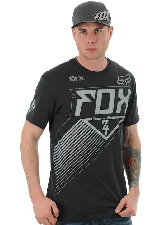 Foto Camiseta Fox Racer Premium Negro