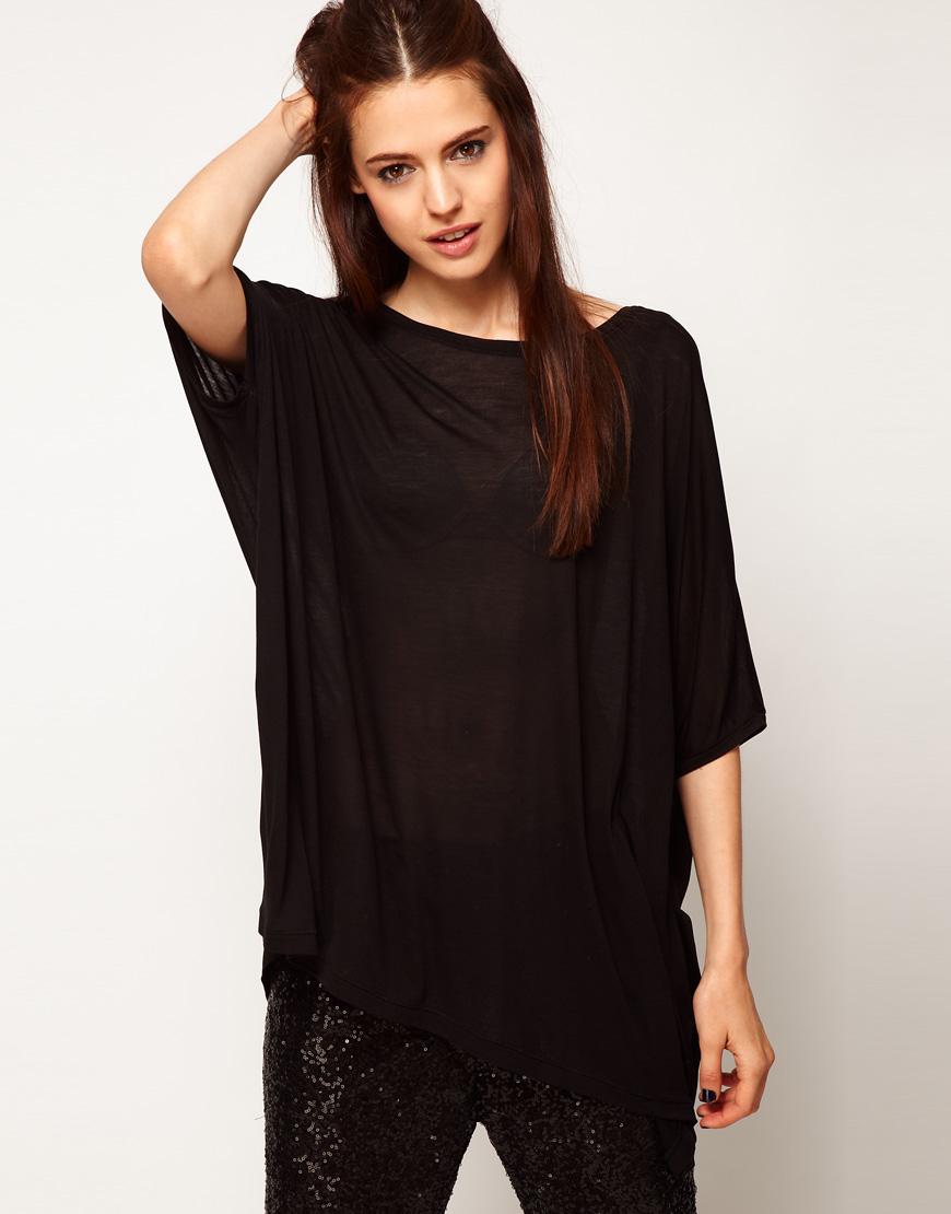 Foto Camiseta Gazo de Just Female Negro