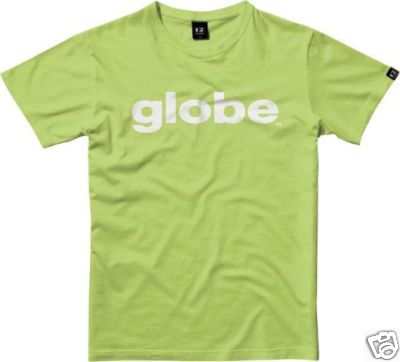 Foto Camiseta Globe Branded Verde Skate Surf Nueva