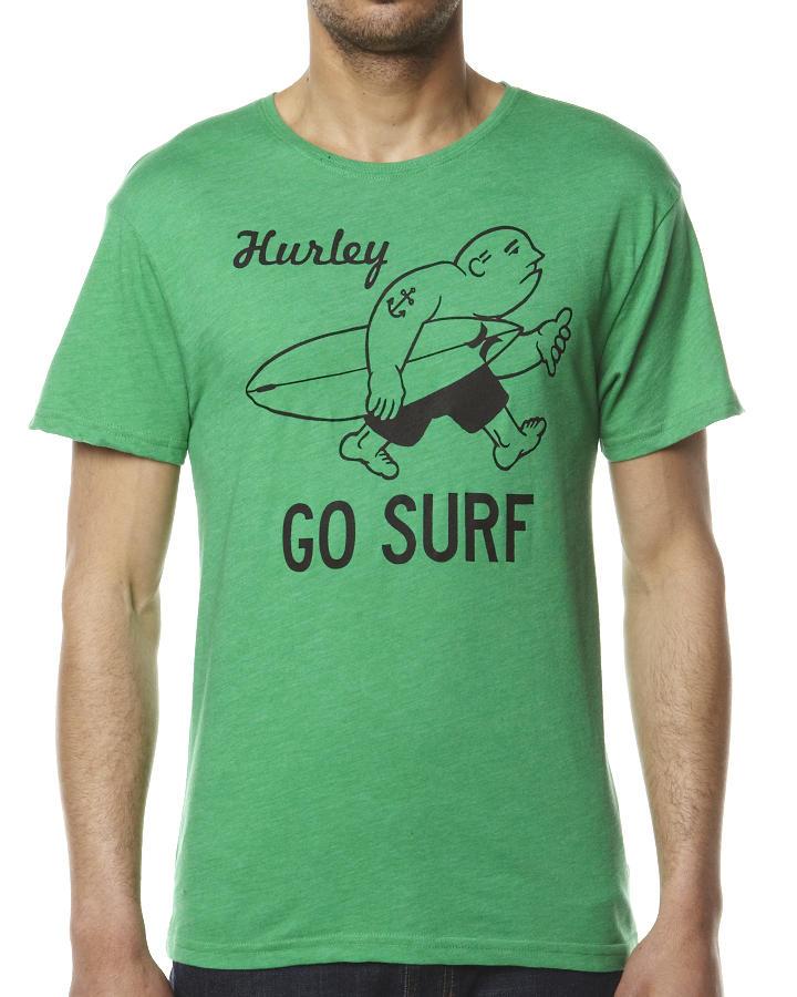 Foto Camiseta Go Surf De Hurley - Verde Celta Heather