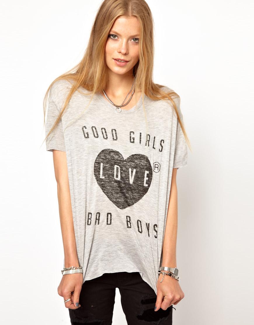 Foto Camiseta Good Girls de Zoe Karssen Gris brezo