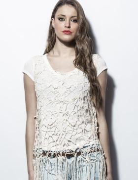Foto Camiseta guipur 76500