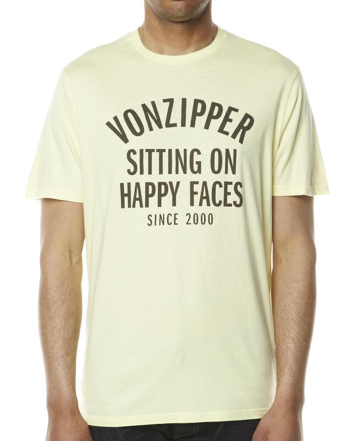 Foto Camiseta Happy Face De Vonzipper - Amarillo