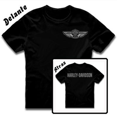 Foto Camiseta Harley Davidson Silver 7tallas Xl - L - M - S Motero No Parche Chaqueta