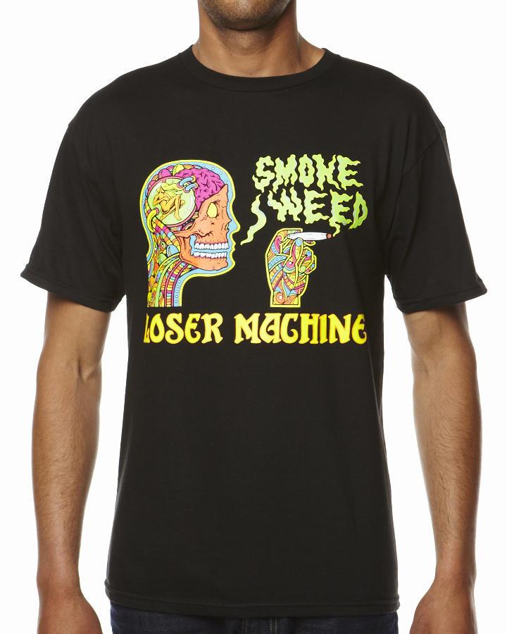 Foto Camiseta Head Trip De Loser Machine - Negro