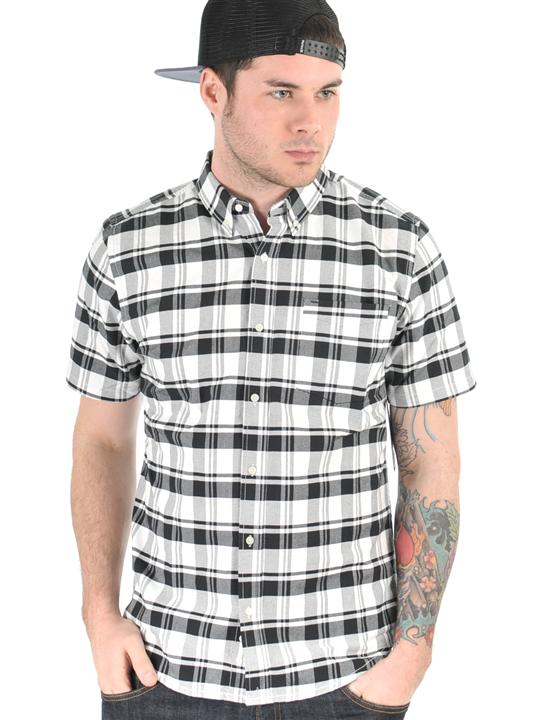 Foto Camiseta Hurley Ace Oxford negro Plaid