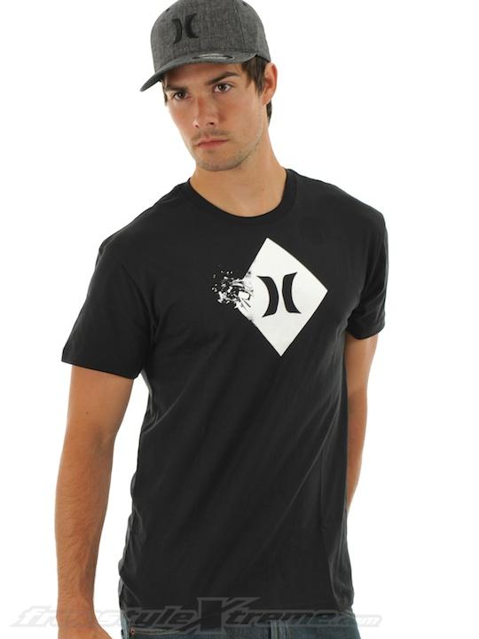 Foto Camiseta Hurley Broken Negro
