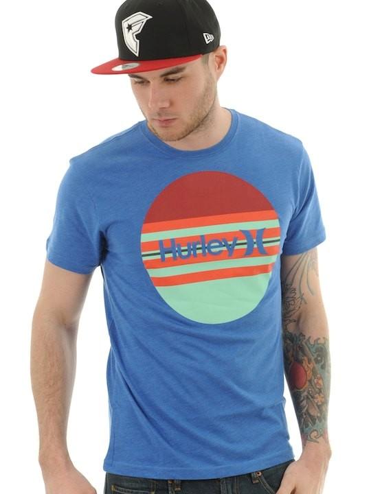 Foto Camiseta Hurley Krusher Heather Royal