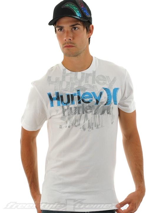 Foto Camiseta Hurley Sketched Pier Blanco