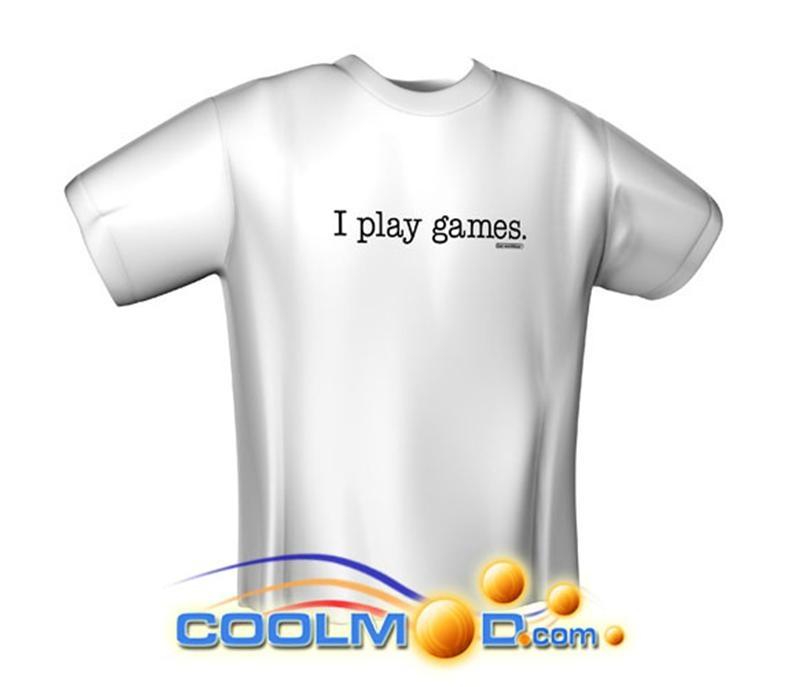 Foto Camiseta I PLAY GAMES - White - Talla XL