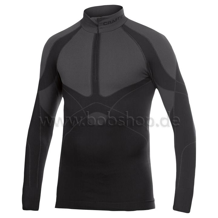 Foto Camiseta interior mangas largas Craft Keep Warm Mockneck negro-gris