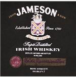Foto Camiseta Jameson Whiskey Triple Distilled Logo