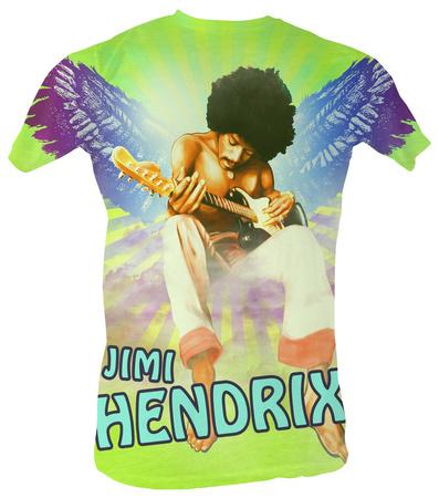 Foto Camiseta Jimi Hendrix - Jimi Wings, 3x3 in.