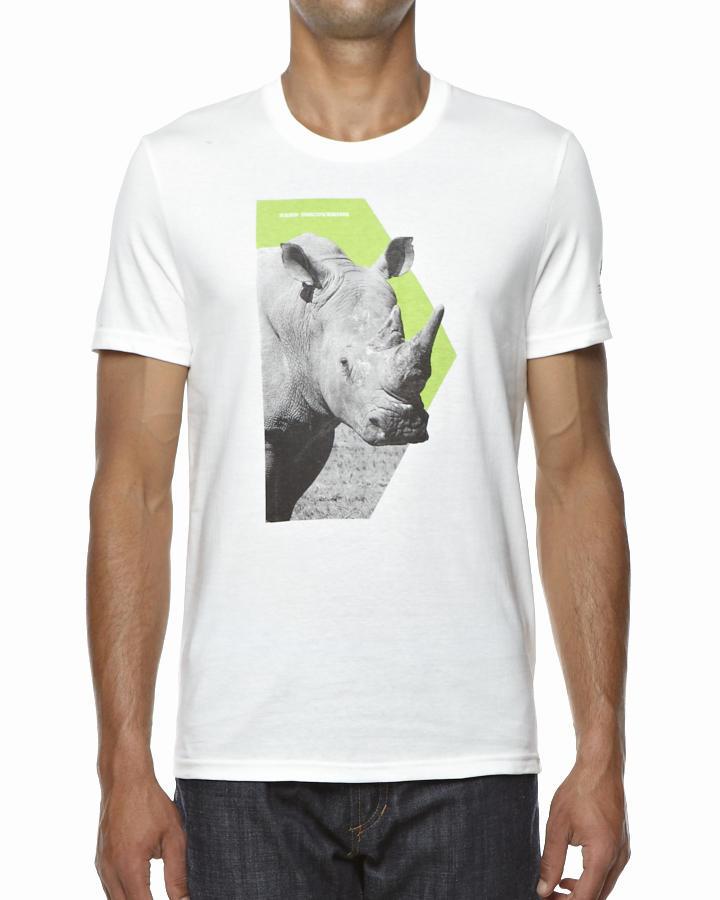 Foto Camiseta J.naude Rhino De Element - Blanco Apagado