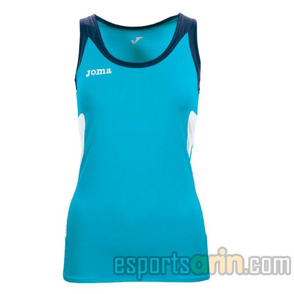 Foto Camiseta Joma mujer pádel tirantes azul - Envio 24h
