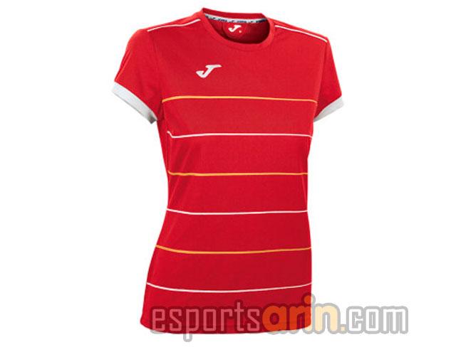 Foto Camiseta Joma Pádel mujer Campus roja. - Envio 24h